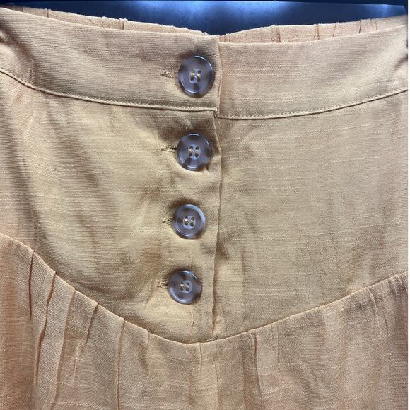 Vintage King Road Womens Maxi Skirt Size XL Honey Gold Style#5121499 - Picture 3 of 8